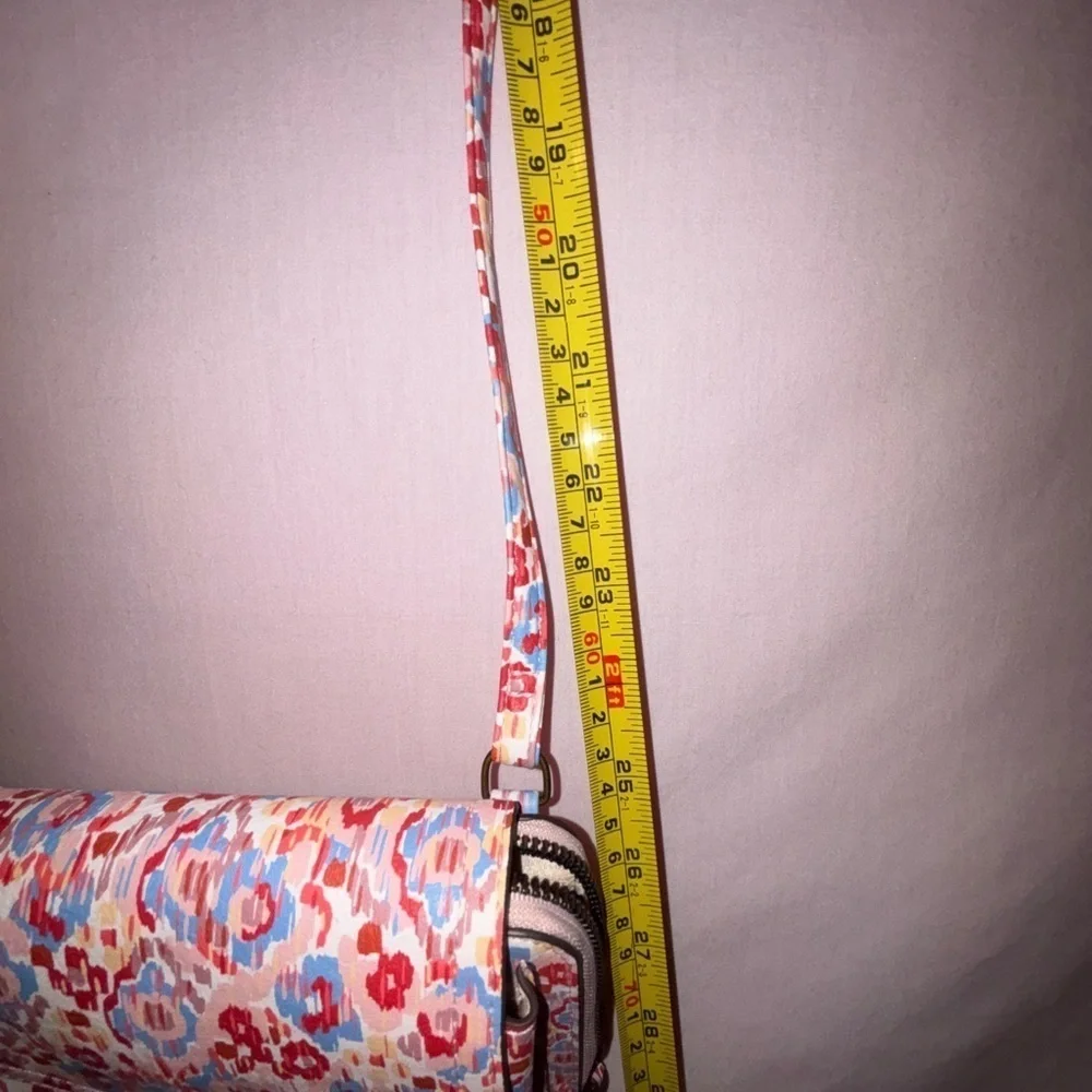 Sonoma Red and Blue Floral Clutch